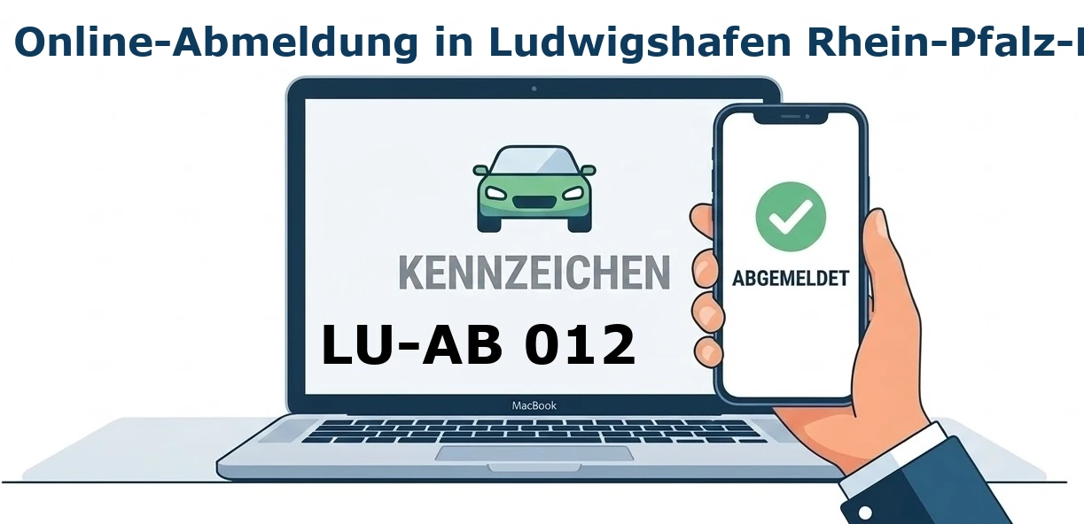 Online-Abmeldung in Ludwigshafen (Rhein-Pfalz-Kreis) durchführen.