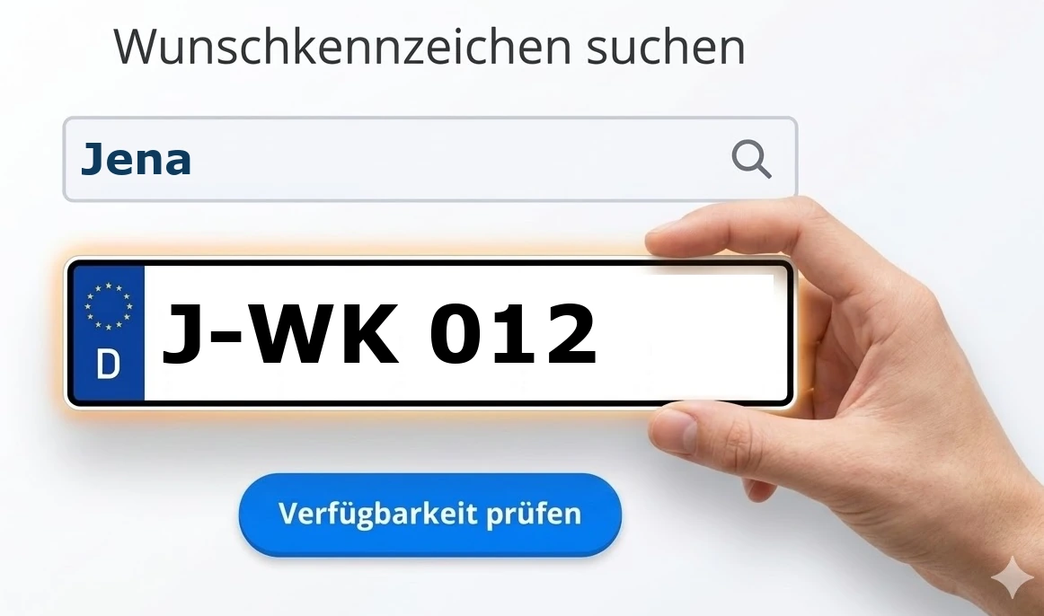 Wunschkennzeichen reservieren