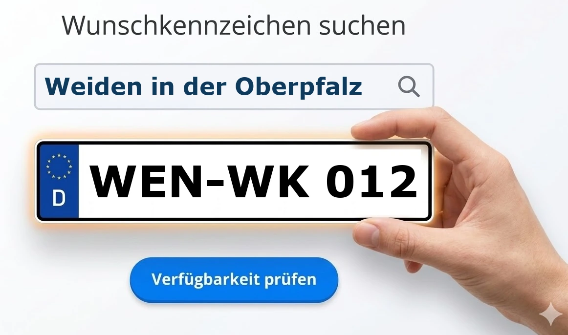 Wunschkennzeichen reservieren