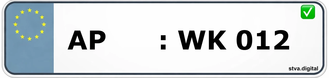 Kfz-Kennzeichen-Kürzel AP – wird in Apolda verwendet