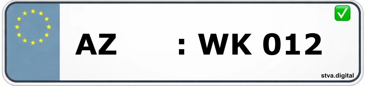 Kfz-Kennzeichen-Kürzel AZ – wird in Alzey verwendet