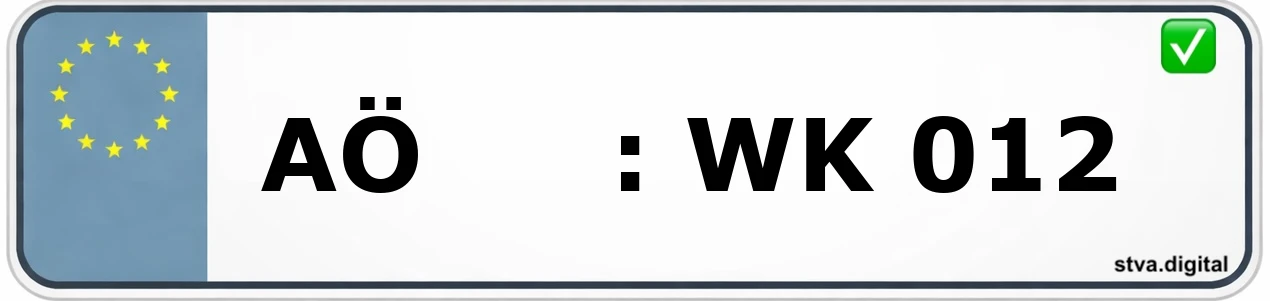 Kfz-Kennzeichen-Kürzel AÖ – wird in Altötting verwendet