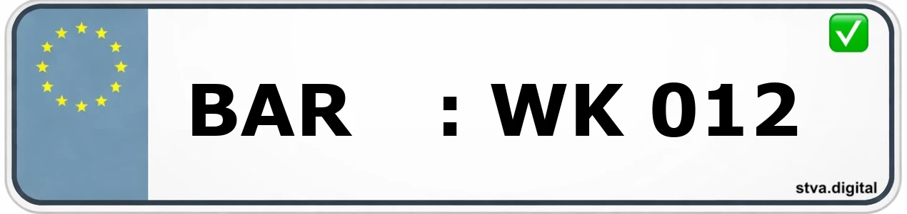 Kfz-Kennzeichen-Kürzel BAR – wird in Eberswalde verwendet