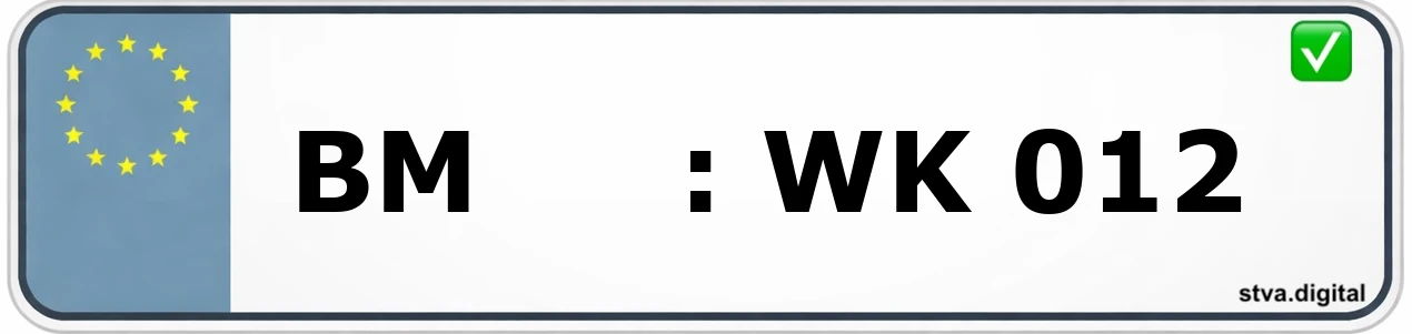 Kfz-Kennzeichen-Kürzel BM – wird in Hürth verwendet