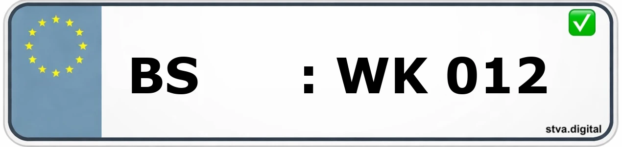 Kfz-Kennzeichen-Kürzel BS – wird in Braunschweig verwendet