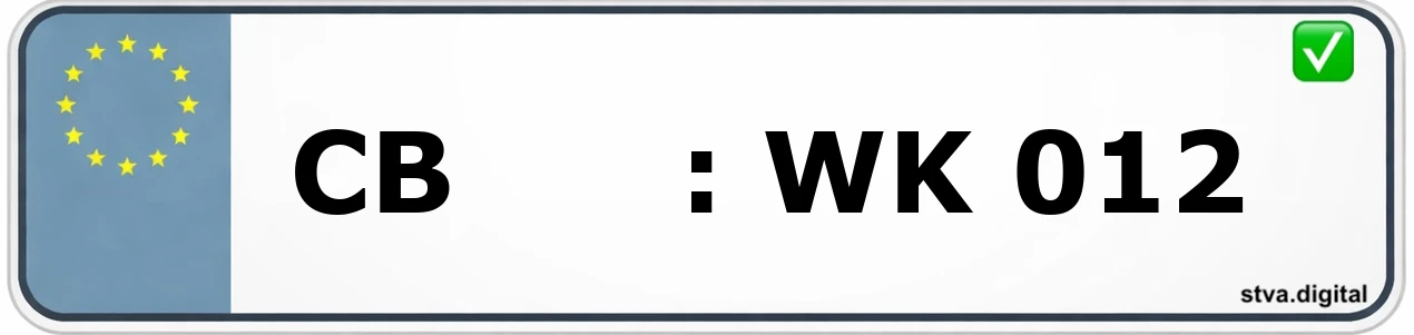 Kfz-Kennzeichen-Kürzel CB – wird in Cottbus verwendet