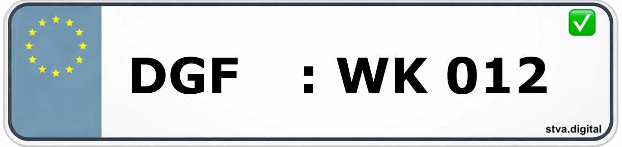 Kfz-Kennzeichen-Kürzel DGF – wird in Dingolfing verwendet