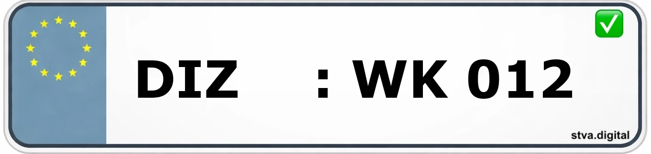 Kfz-Kennzeichen-Kürzel DIZ – wird in Nastätten verwendet
