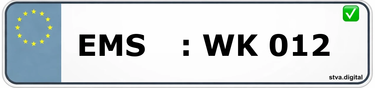 Kfz-Kennzeichen-Kürzel EMS – wird in Nastätten verwendet