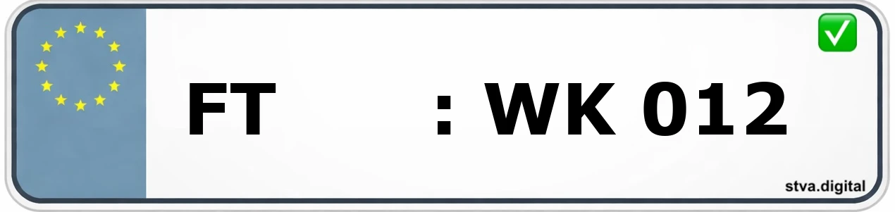 Kfz-Kennzeichen-Kürzel FT – wird in Frankenthal verwendet