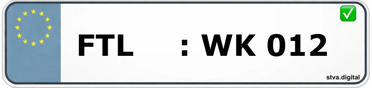 Kfz-Kennzeichen-Kürzel FTL – wird in Freital verwendet