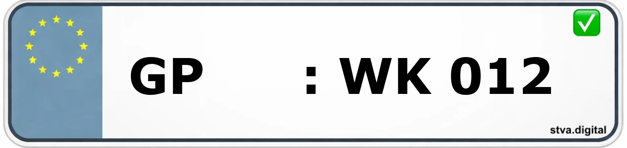 GP – Kennzeichen Göppingen Kfz-Kennzeichen-Kürzel GP – wird in Göppingen verwendet
