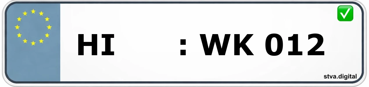 Kfz-Kennzeichen-Kürzel HI – wird in Alfeld Leine verwendet