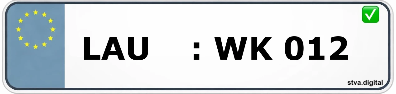 Kfz-Kennzeichen-Kürzel LAU – wird in Altdorf verwendet