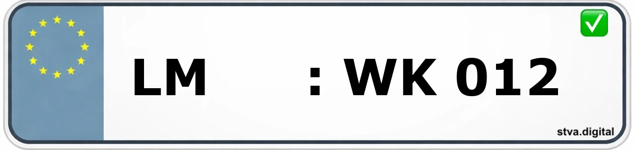 Kfz-Kennzeichen-Kürzel LM – wird in Limburg verwendet