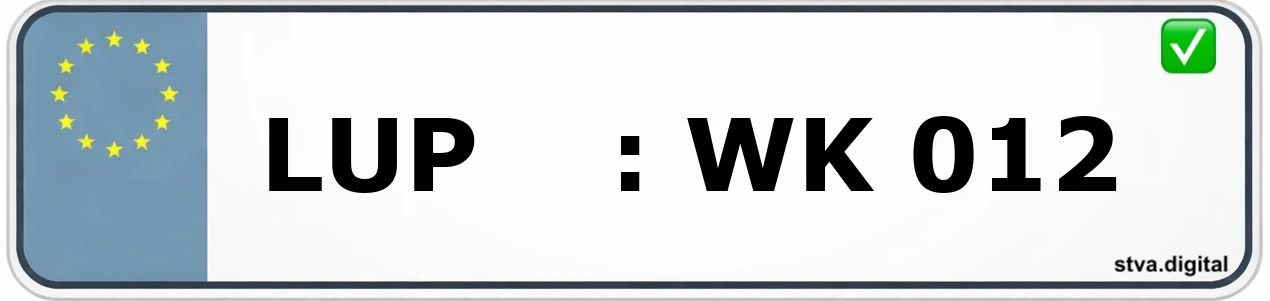 Kfz-Kennzeichen-Kürzel LUP – wird in Boizenburg verwendet
