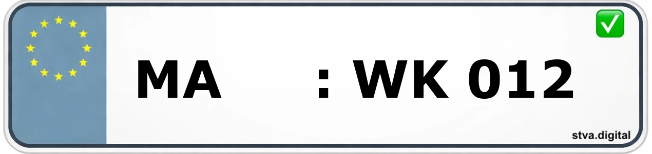 Kfz-Kennzeichen-Kürzel MA – wird in Mannheim verwendet