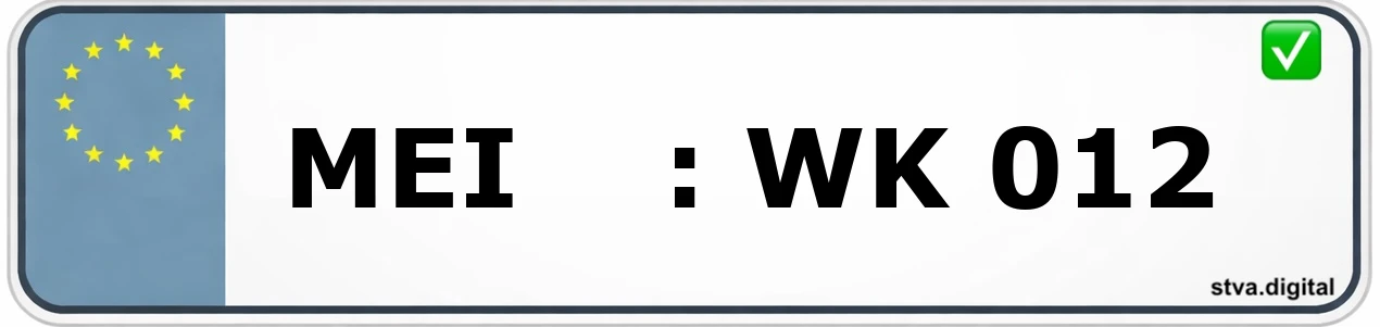 Kfz-Kennzeichen-Kürzel MEI – wird in Riesa verwendet