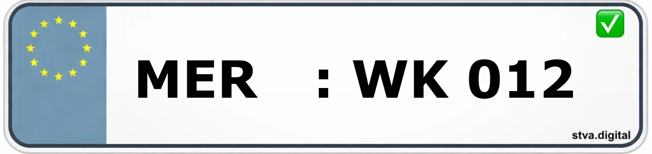 Kfz-Kennzeichen-Kürzel MER – wird in Merseburg verwendet