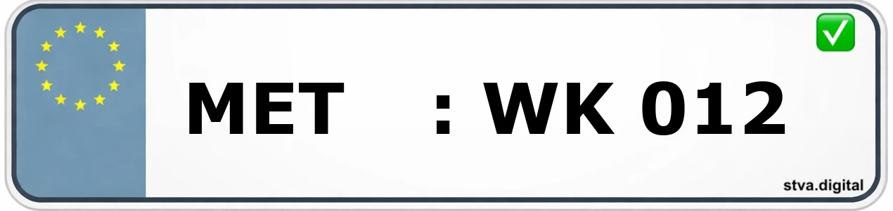 MET – Kennzeichen Bad Neustadt an der Saale Kfz-Kennzeichen-Kürzel MET – wird in Bad Neustadt an der Saale verwendet