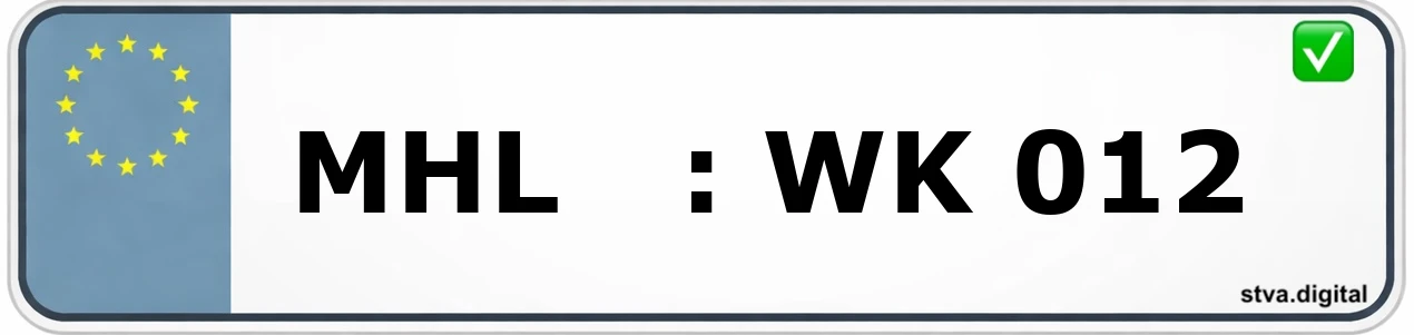 MHL – Kennzeichen Mühlhausen/Thüringen Kfz-Kennzeichen-Kürzel MHL – wird in Mühlhausen/Thüringen verwendet