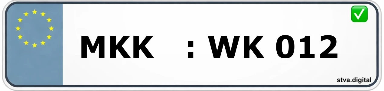 Kfz-Kennzeichen-Kürzel MKK – wird in Hanau verwendet