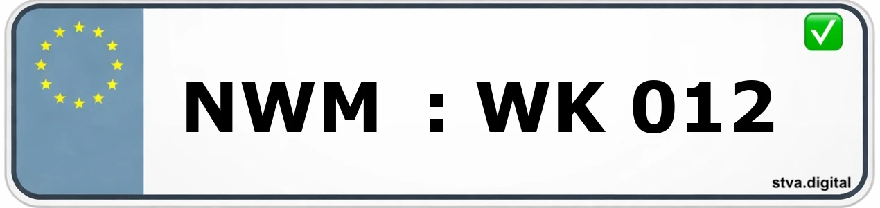 NWM – Kennzeichen Grevesmühlen Kfz-Kennzeichen-Kürzel NWM – wird in Grevesmühlen verwendet