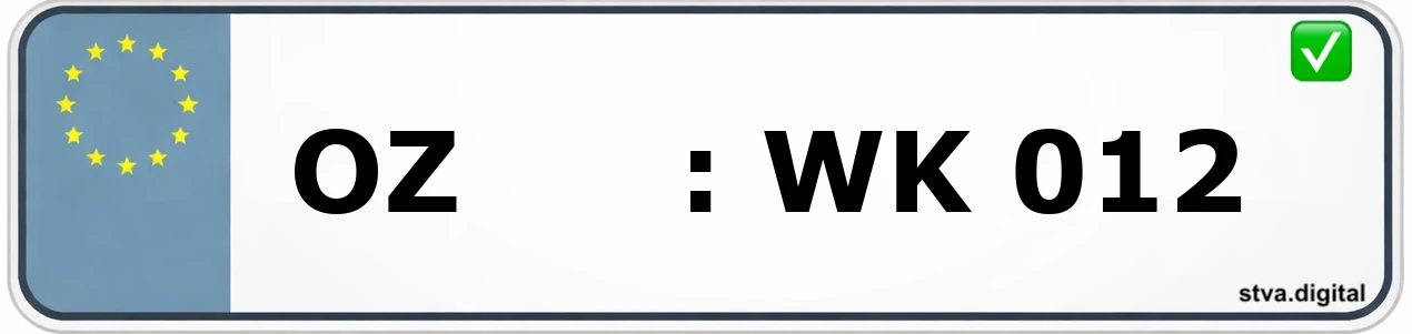 Kfz-Kennzeichen-Kürzel OZ – wird in Delitzsch verwendet