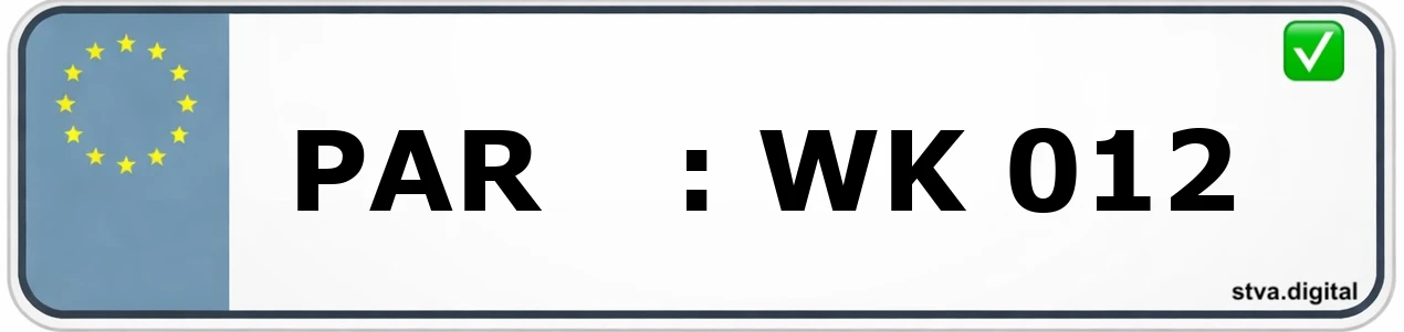Kfz-Kennzeichen-Kürzel PAR – wird in Parsberg verwendet
