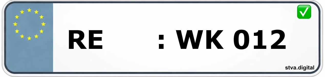 Kfz-Kennzeichen-Kürzel RE – wird in Marl verwendet