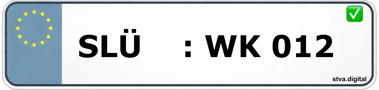 Kfz-Kennzeichen-Kürzel SLÜ – wird in Linsengericht verwendet