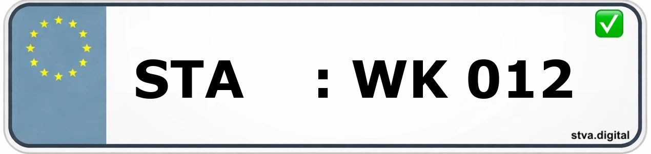 Kfz-Kennzeichen-Kürzel STA – wird in Starnberg verwendet