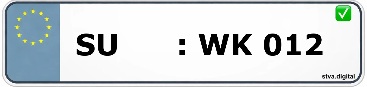 Kfz-Kennzeichen-Kürzel SU – wird in Meckenheim verwendet