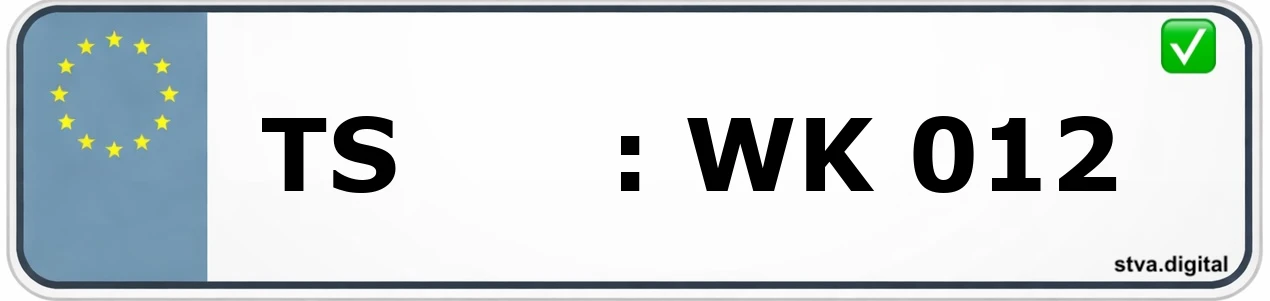 Kfz-Kennzeichen-Kürzel TS – wird in Traunstein verwendet