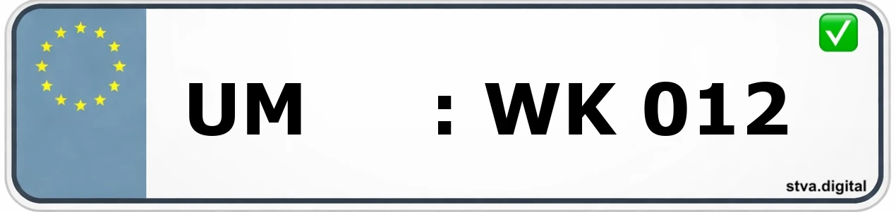 Kfz-Kennzeichen-Kürzel UM – wird in Prenzlau verwendet