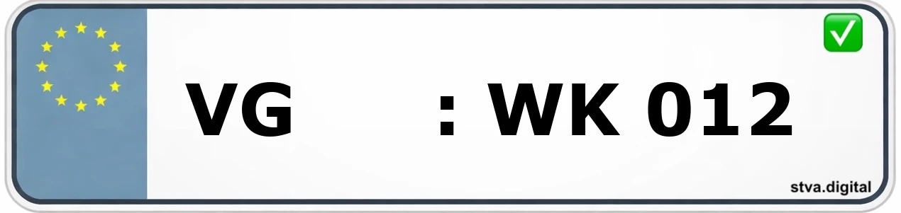 Kfz-Kennzeichen-Kürzel VG – wird in Anklam verwendet