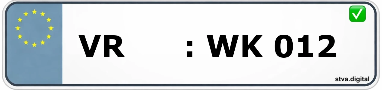 Kfz-Kennzeichen-Kürzel VR – wird in Grimmen verwendet