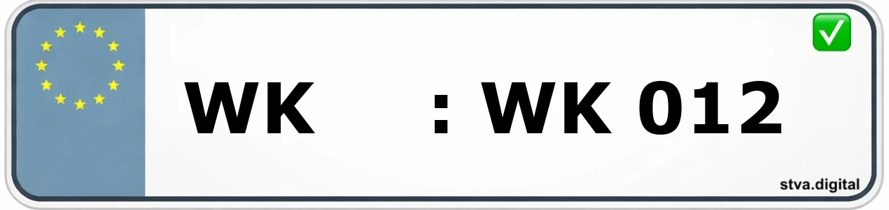 Kfz-Kennzeichen-Kürzel WK – wird in Neuruppin verwendet