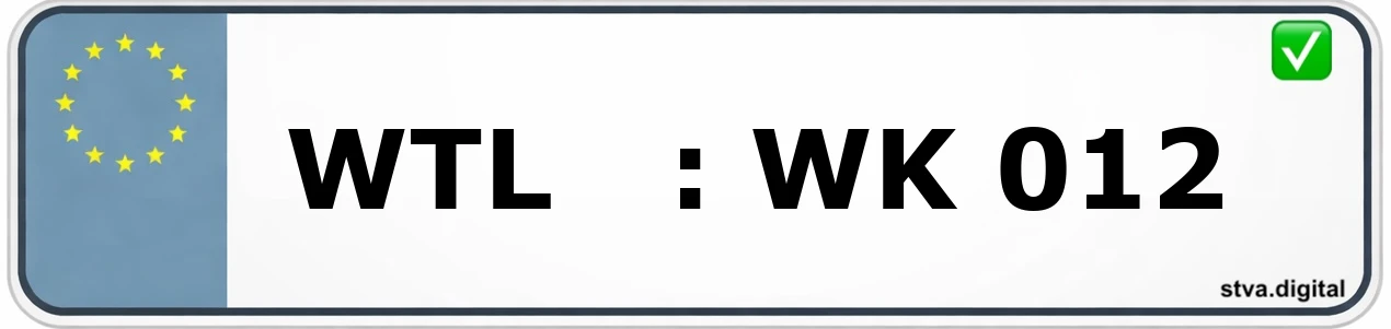 WTL – Kennzeichen Osnabrück Kfz-Kennzeichen-Kürzel WTL – wird in Osnabrück verwendet