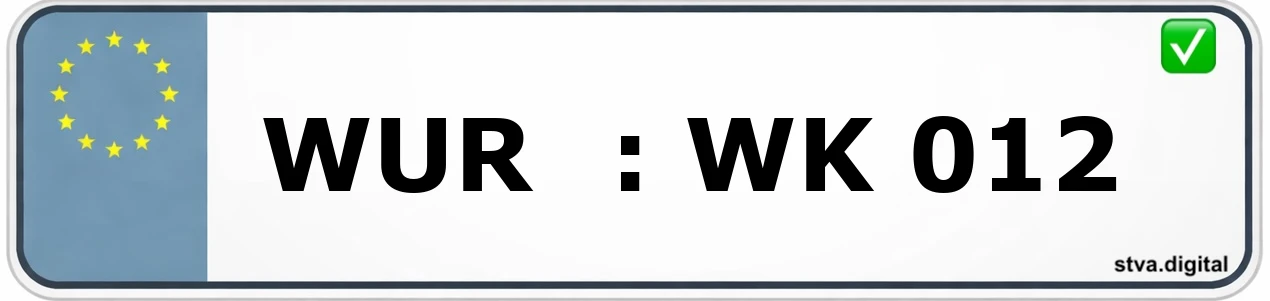 WUR – Kennzeichen Grimma Kfz-Kennzeichen-Kürzel WUR – wird in Grimma verwendet