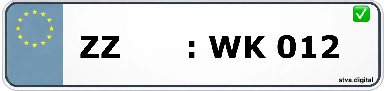 Kfz-Kennzeichen-Kürzel ZZ – wird in Zeitz verwendet