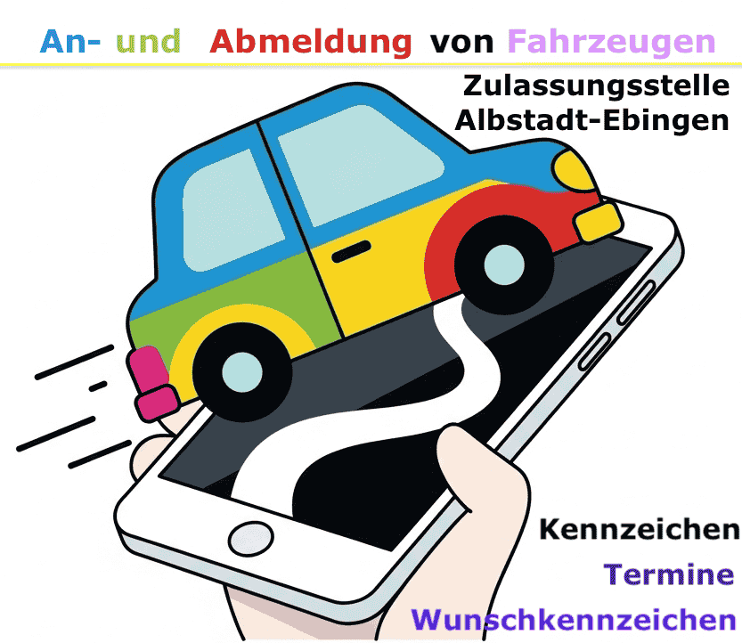 An- und Abmeldung von Fahrzeugen in Albstadt-Ebingen