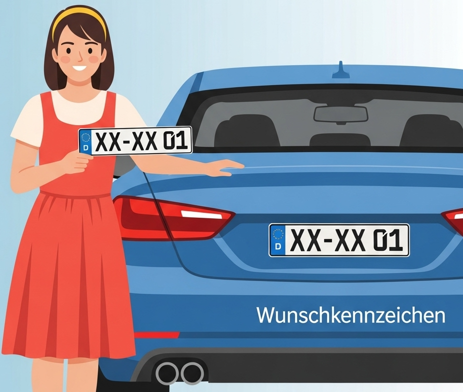 Wunschkennzeichenreservierung - Kreis Paderborn