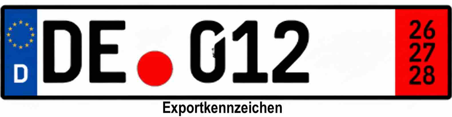 Exportkennzeichen