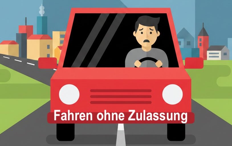 Fahren ohne Zulassung