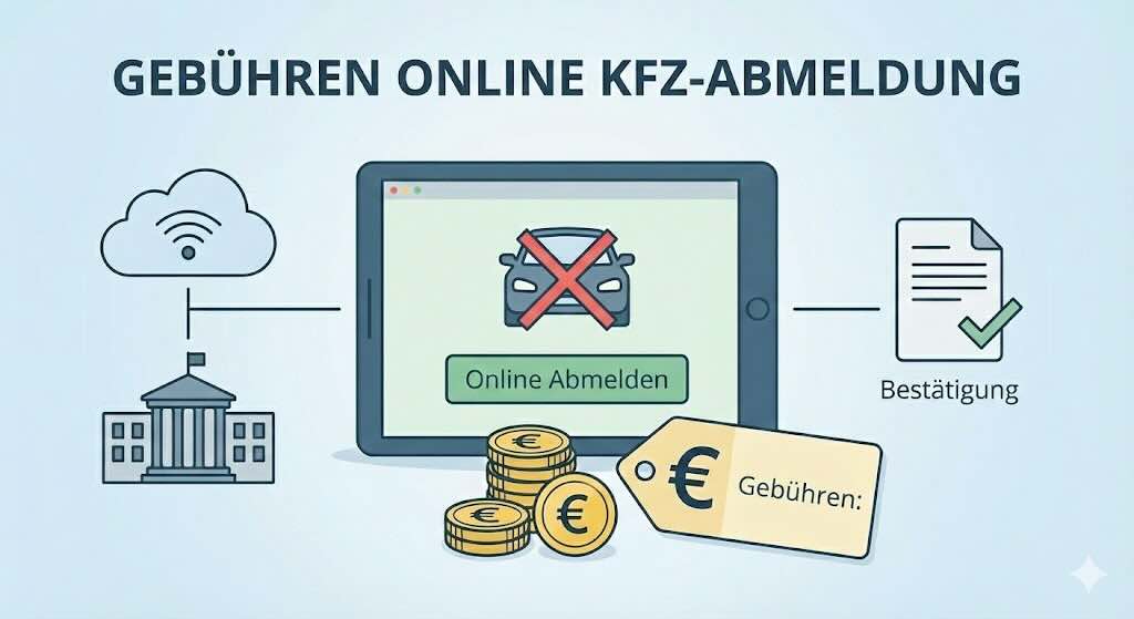 Gebühren der online-Außerbetriebsetzung