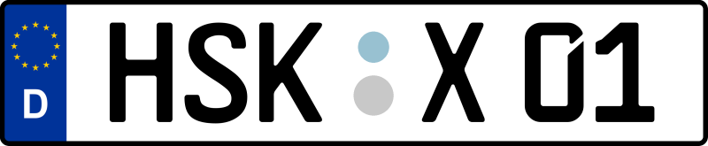 HSK: Dieses Kürzel steht für Hochsauerlandkreis