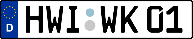HWI - Dieses Kürzel steht für Hansestadt Wismar