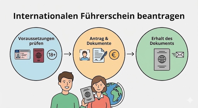 Internationalen Führerschein beantragen
