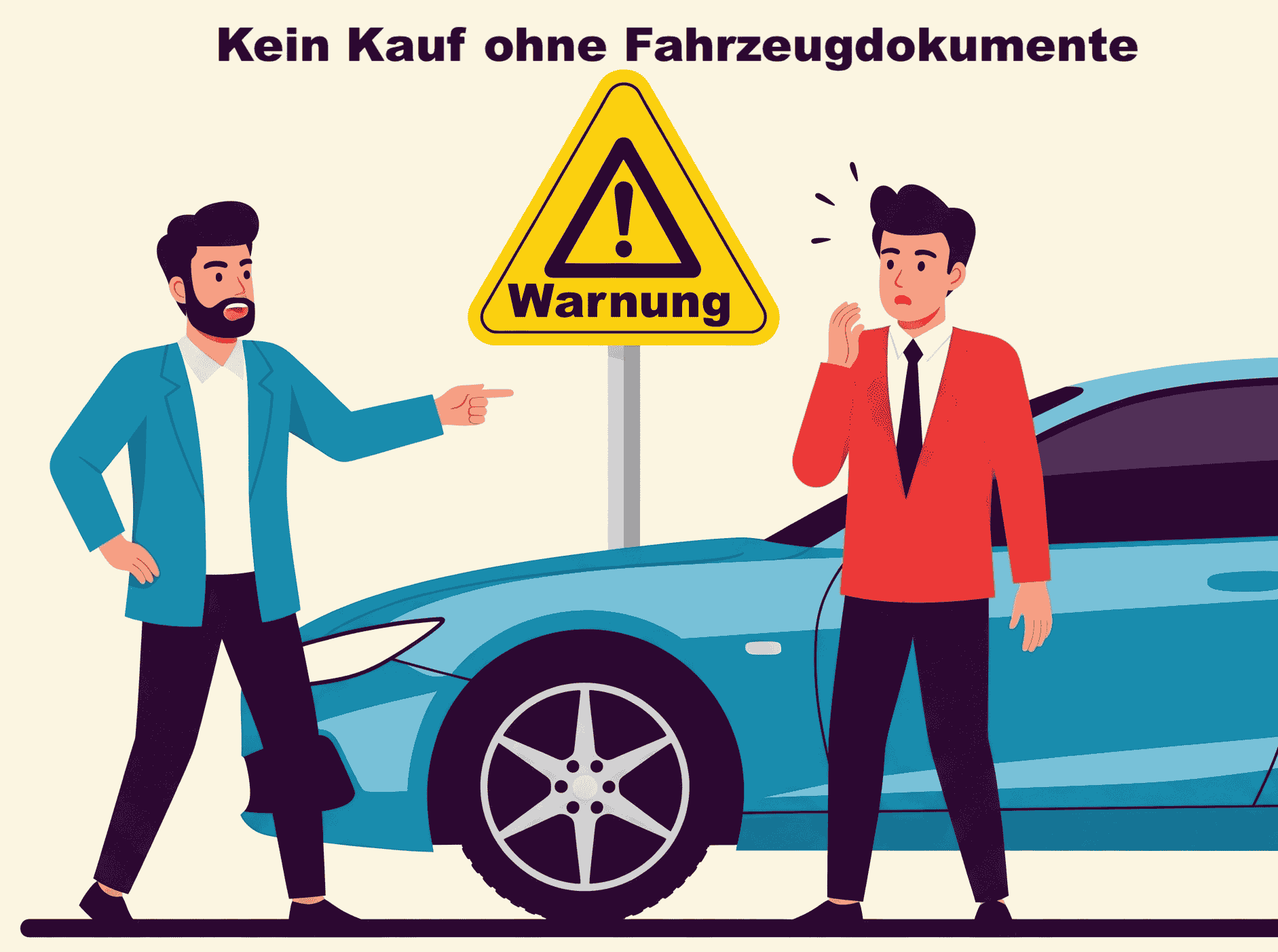 Kein Fahrzeug kaufen ohne Fahrzeugdokumente